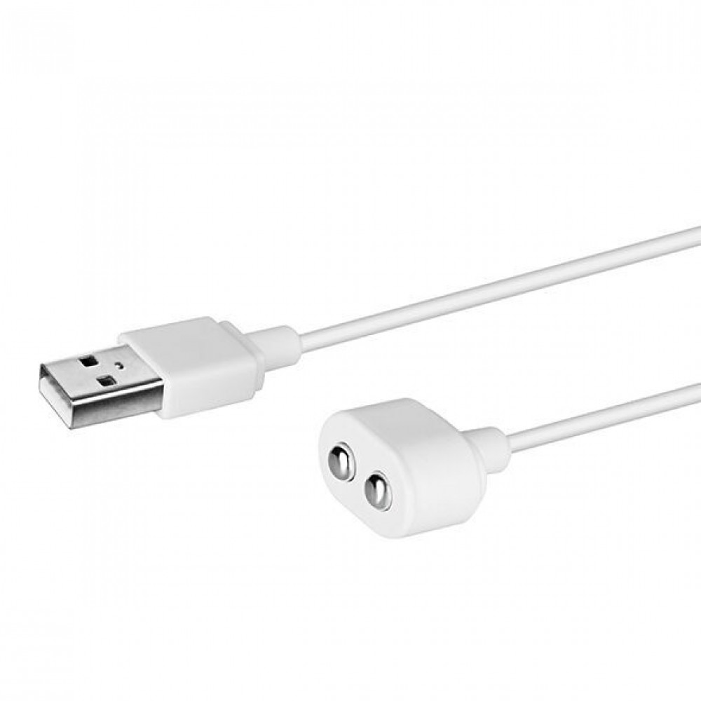 Секс іграшки - Зарядка (запасний кабель) для іграшок Satisfyer USB charging cable White (м'яте паковання!!!) 2