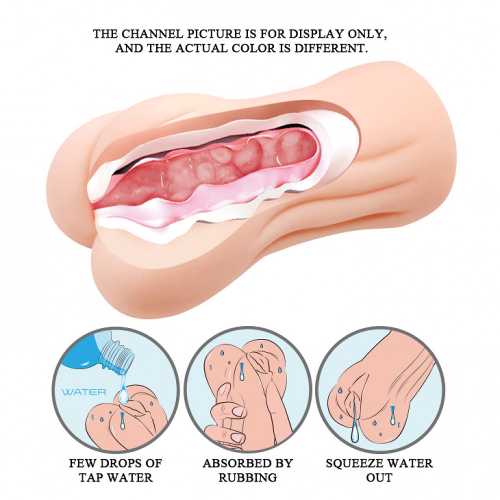  - Мастурбатор-вагина Crazy Bull - Manga Vagina Masturbator Flesh, BM-009205K 7