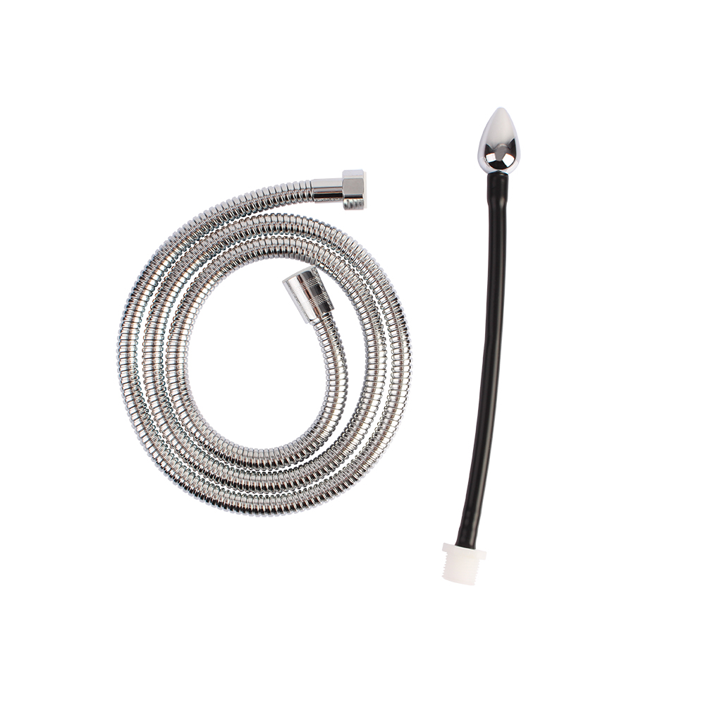 Анальные игрушки - Анальный душ Chisa Black Mont Anal Deep Shower с насадкой в виде анальной пробки 1