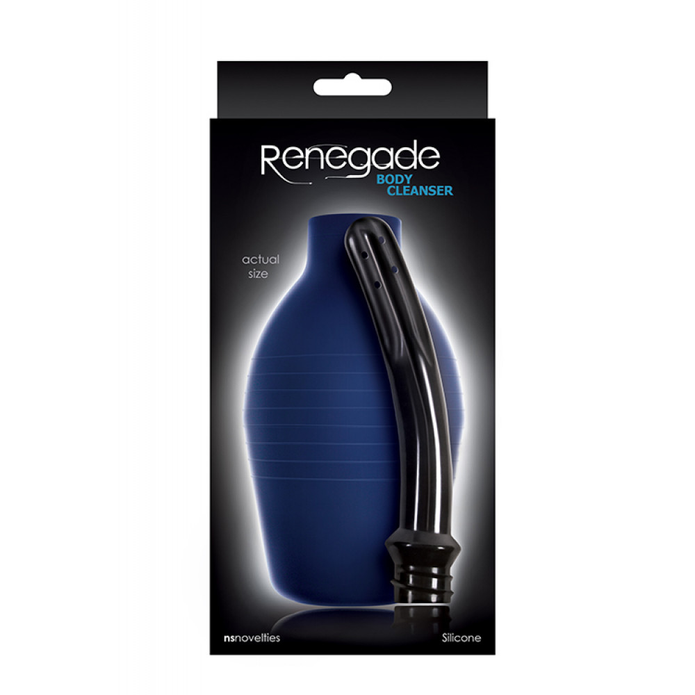 Секс игрушки - Анальный душ NS Novelties RENEGADE BODY CLEANSER BLUE 1