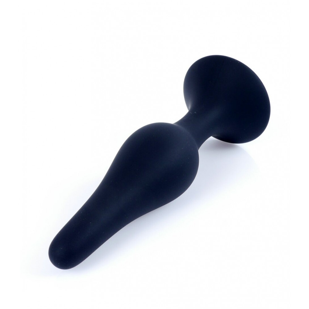 Анальные игрушки - Анальный плаг Silicone Plug Black - Extra Large, BS6400095 1