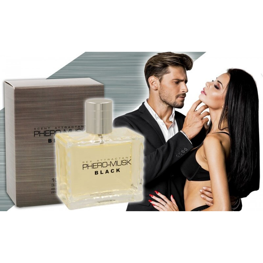 Разное - Духи с феромонами для мужчин PHERO-MUSK BLACK, 100 ml 1