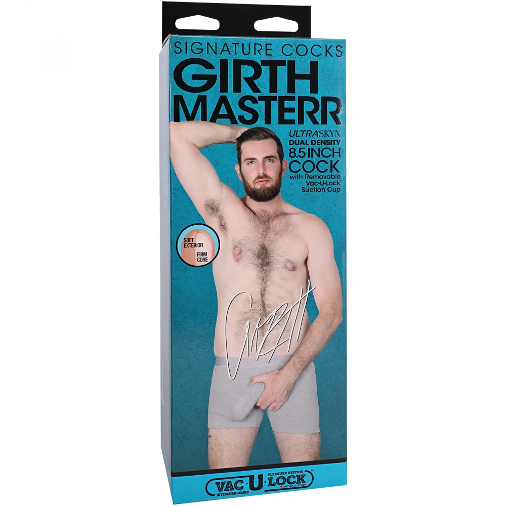 Фаллоимитаторы - Фаллоимитатор Doc Johnson Signature Cocks Girthmasterr 8.5 inch UltraSkyn 4