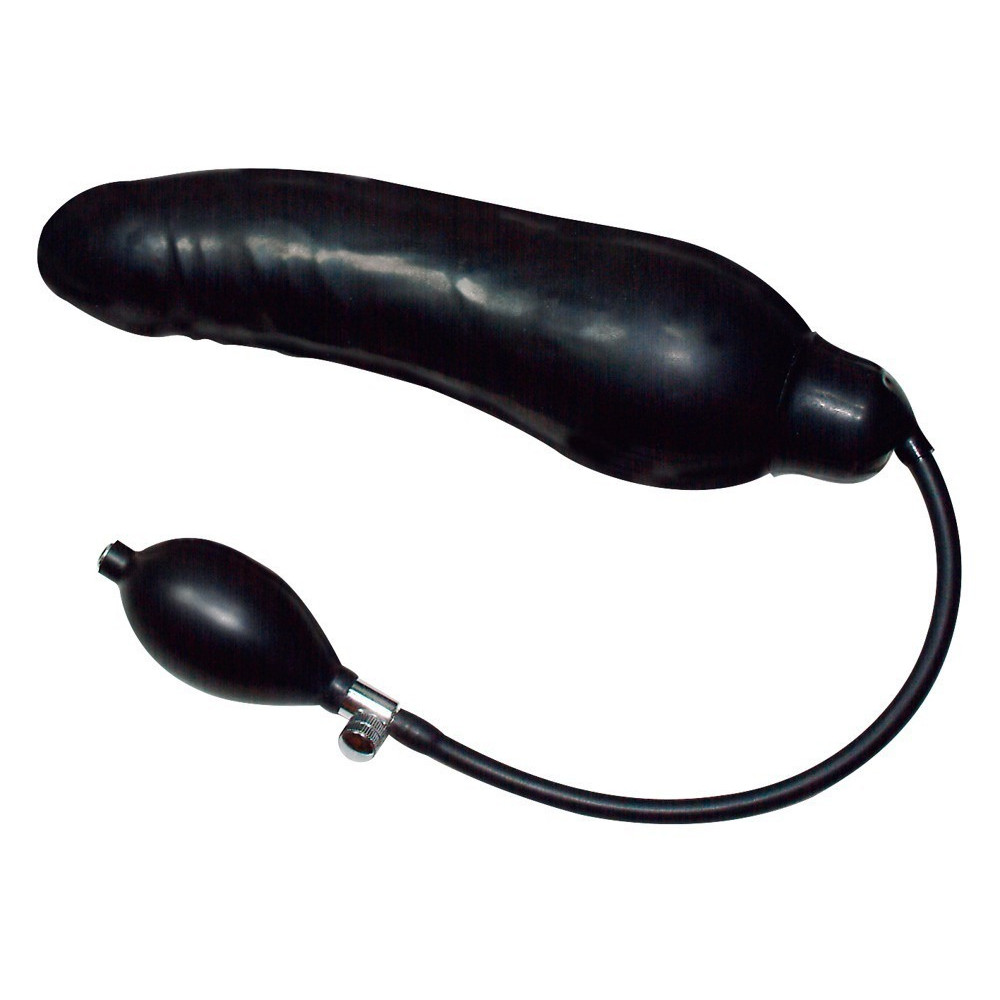 Секс игрушки - Фаллоимитатор с накачкой реалистичный You2Toys черный, 23 х 4 см