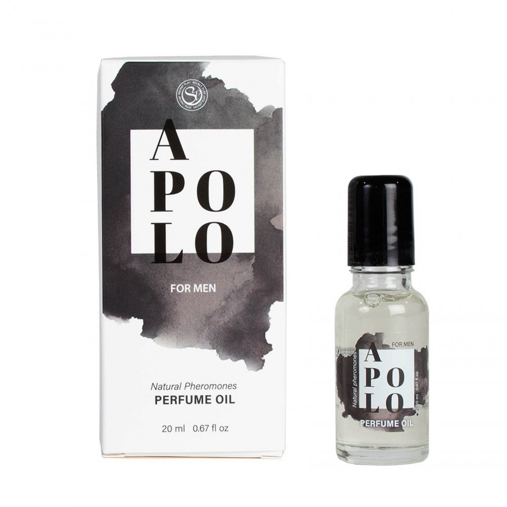 Різне - Масляні парфуми з феромонами для чоловіків Secret Play - Apolo Perfume oil 20 ml, 37079