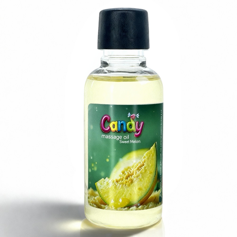 Різне - Олія масажна Candy з ароматом Диня, 50 мл