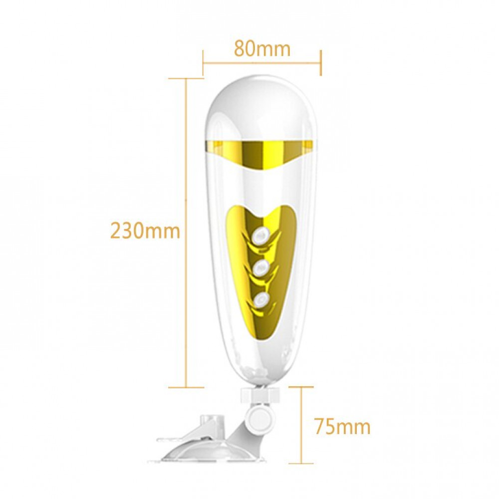 Різне - Мастурбатор попка з вібрацією Pretty Love-Sally, BM-00900T50-1 6