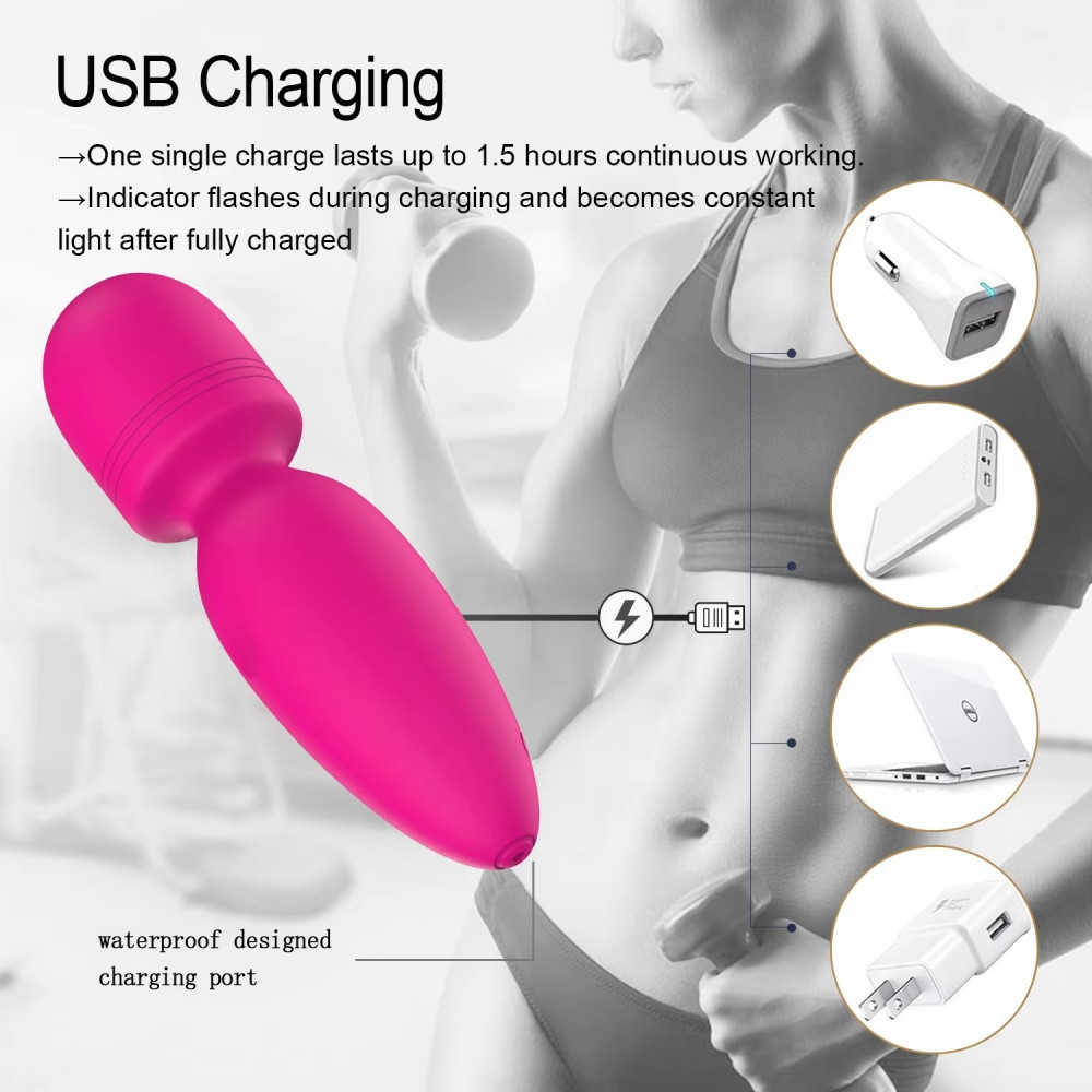 Для LGBTQ+ - Міні-вібратор мікрофон Every Night Toys Amy рожевий, 10 режимів вібрації 2