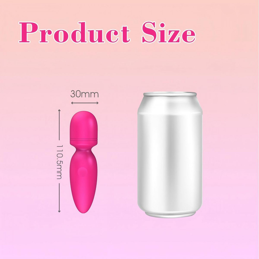 Для LGBTQ+ - Міні-вібратор мікрофон Every Night Toys Amy рожевий, 10 режимів вібрації 9