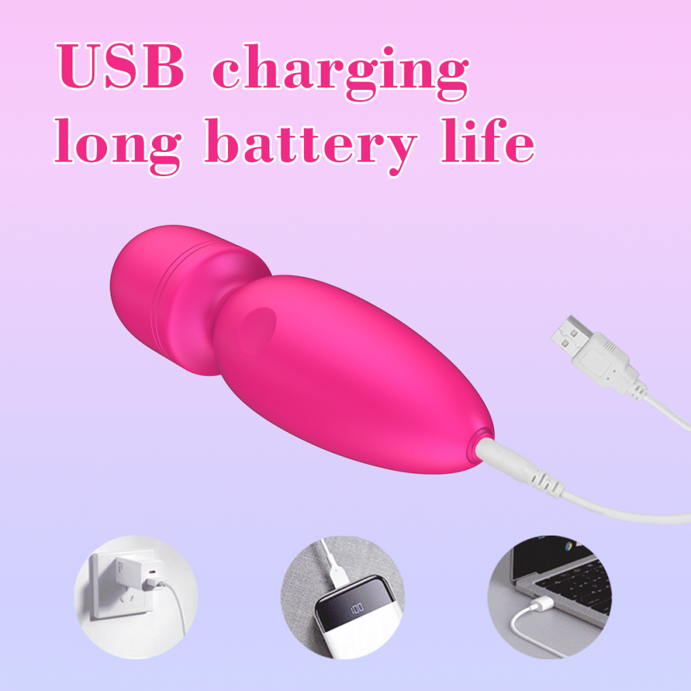 Для LGBTQ+ - Міні-вібратор мікрофон Every Night Toys Amy рожевий, 10 режимів вібрації 8