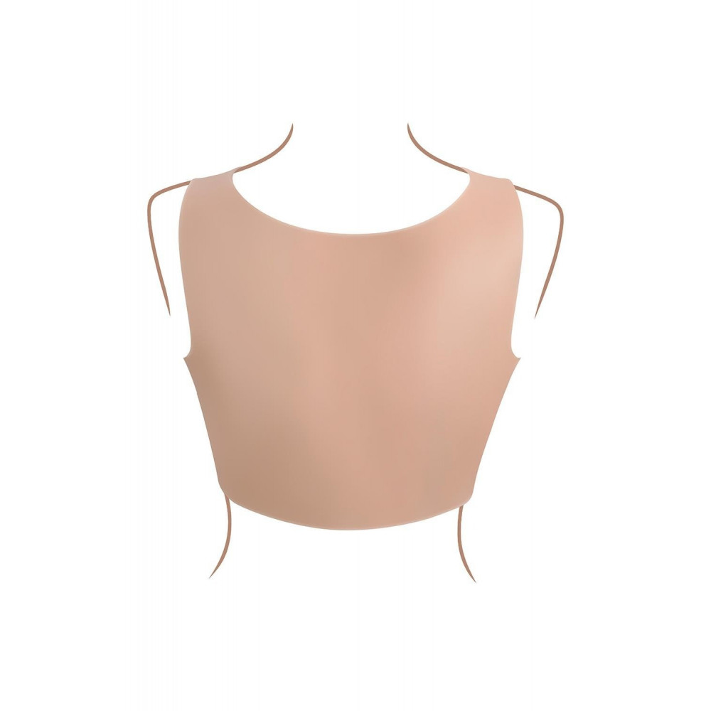 Різне - Накладні груди топ Gender X Undergarments Plate C-Cup, 28 см 5