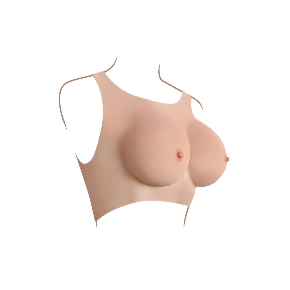 Різне - Накладні груди топ Gender X Undergarments Plate C-Cup, 28 см 3