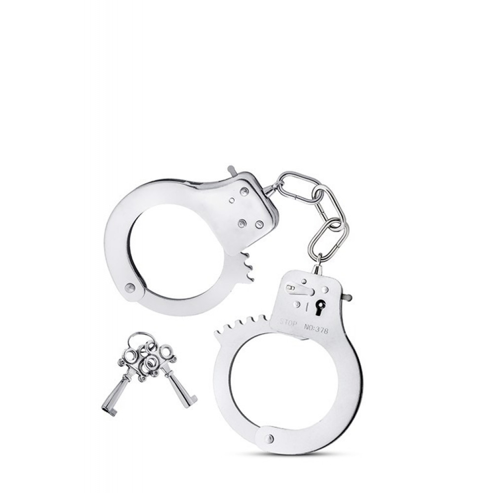 БДСМ игрушки - Наручники Temptasia Cuffs Silver, металл