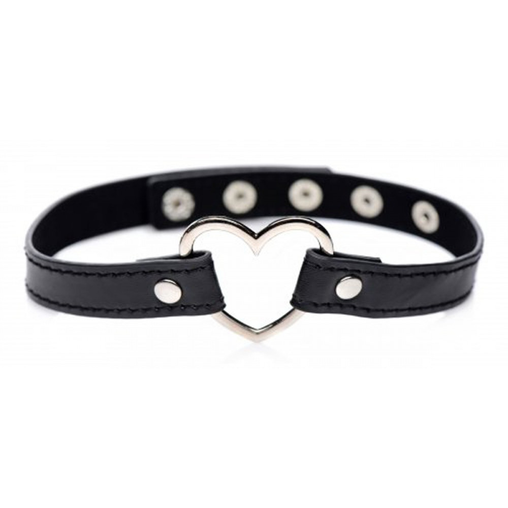 БДСМ игрушки - Ошейник «Темное сердце» Dark Heart Choker