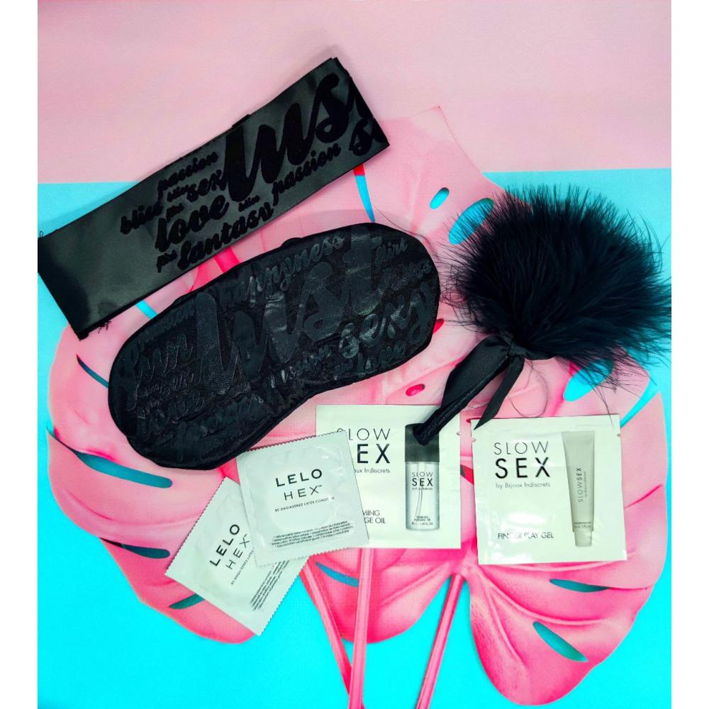  - Подарунковий набір Bijoux Indiscrets INTIMACY LOVE (black) 1