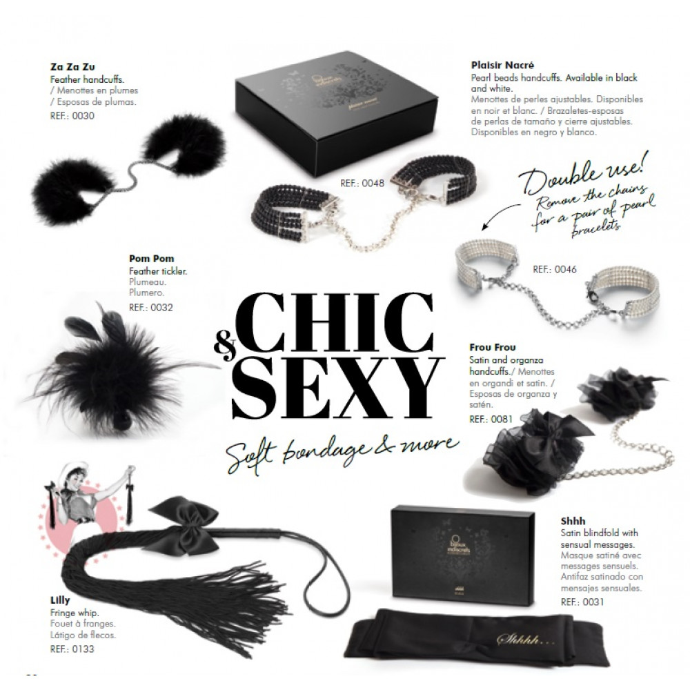  - Подарунковий набір Bijoux Indiscrets INTIMACY LOVE (black) 10