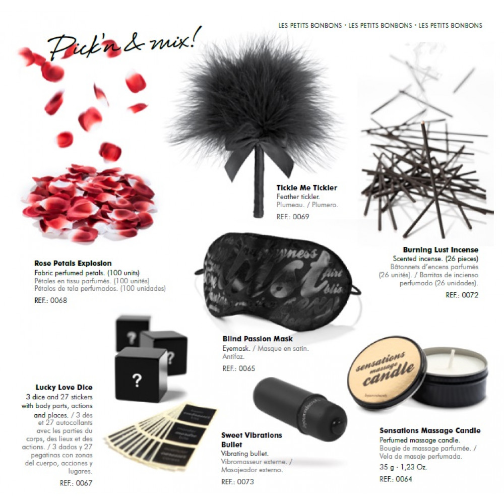  - Подарунковий набір Bijoux Indiscrets INTIMACY LOVE (black) 7