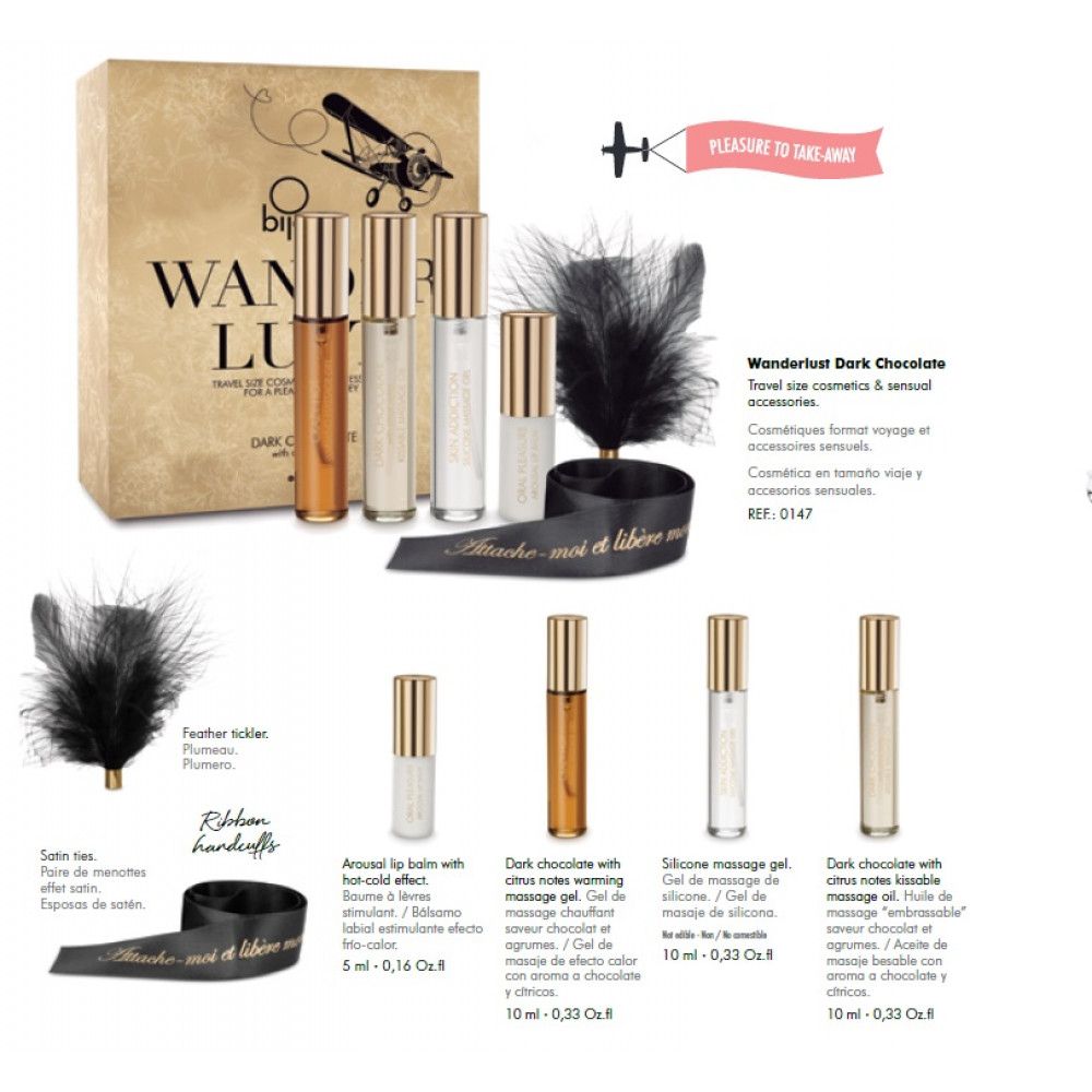  - Подарунковий набір Bijoux Indiscrets INTIMACY LOVE (black) 8