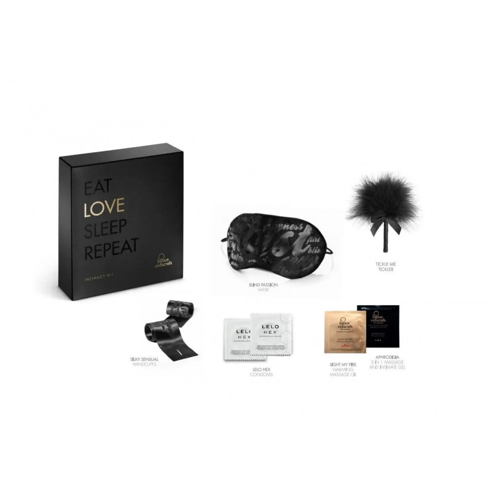  - Подарунковий набір Bijoux Indiscrets INTIMACY LOVE (black)