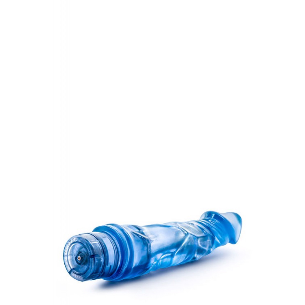 Разное - Реалистичный вибратор Blush B YOURS на батарейках, синий 3