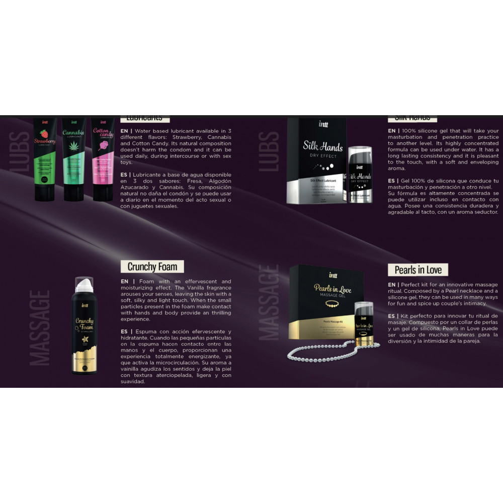  - Съедобный лубрикант со вкусом сладкой ваты Intt Cotton Candy, 100 мл 3