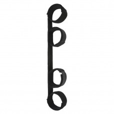 Мягкая распорка с фиксаторами для рук и ног Dream Toys Blaze черная