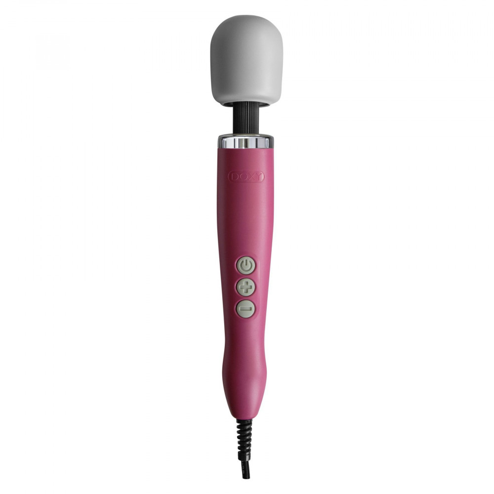 Вибромассажеры - Вибромассажер DOXY Original Pink, очень мощный, питание 220В, пульсирующие вибрации