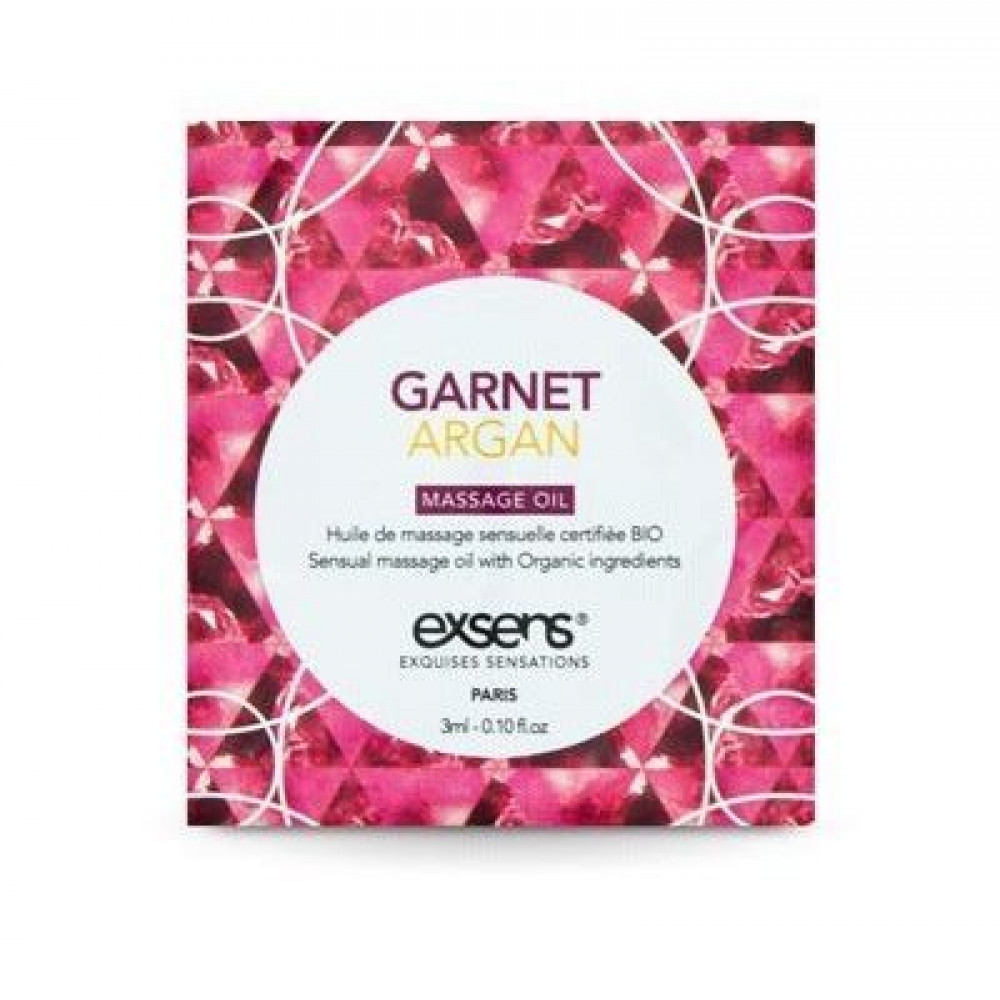 Пробники - Пробник массажного масла EXSENS Garnet Argan 3мл