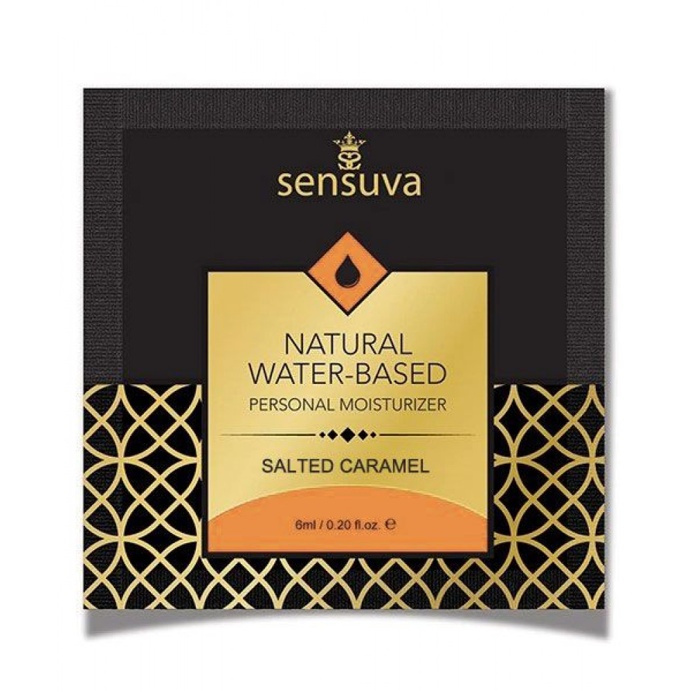 Пробники - Пробник Sensuva - Natural Water-Based Salted Caramel (6 мл)