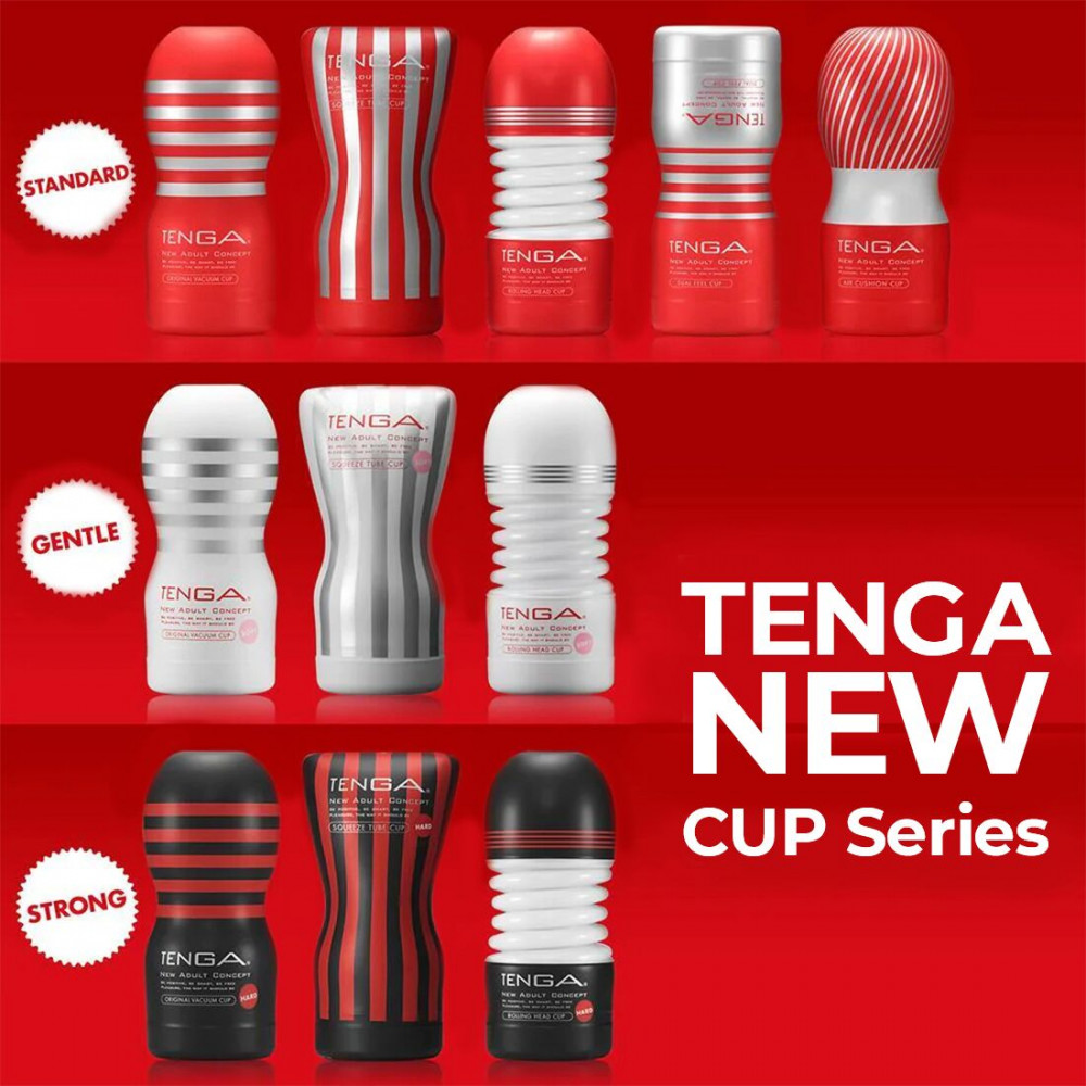 Другие мастурбаторы - Мастурбатор Tenga Soft Case Cup (мягкая подушечка) Gentle сдавливаемый 1