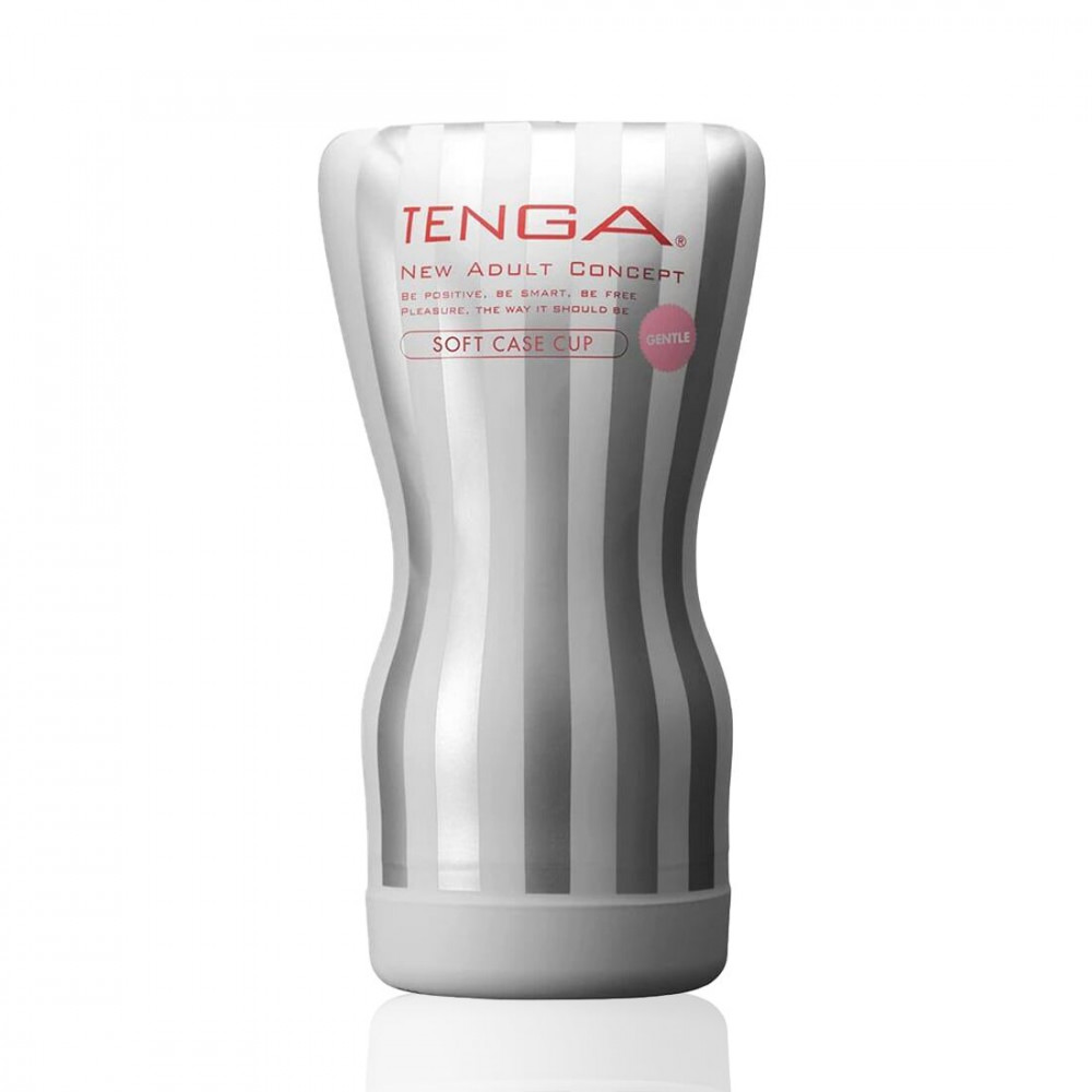 Другие мастурбаторы - Мастурбатор Tenga Soft Case Cup (мягкая подушечка) Gentle сдавливаемый