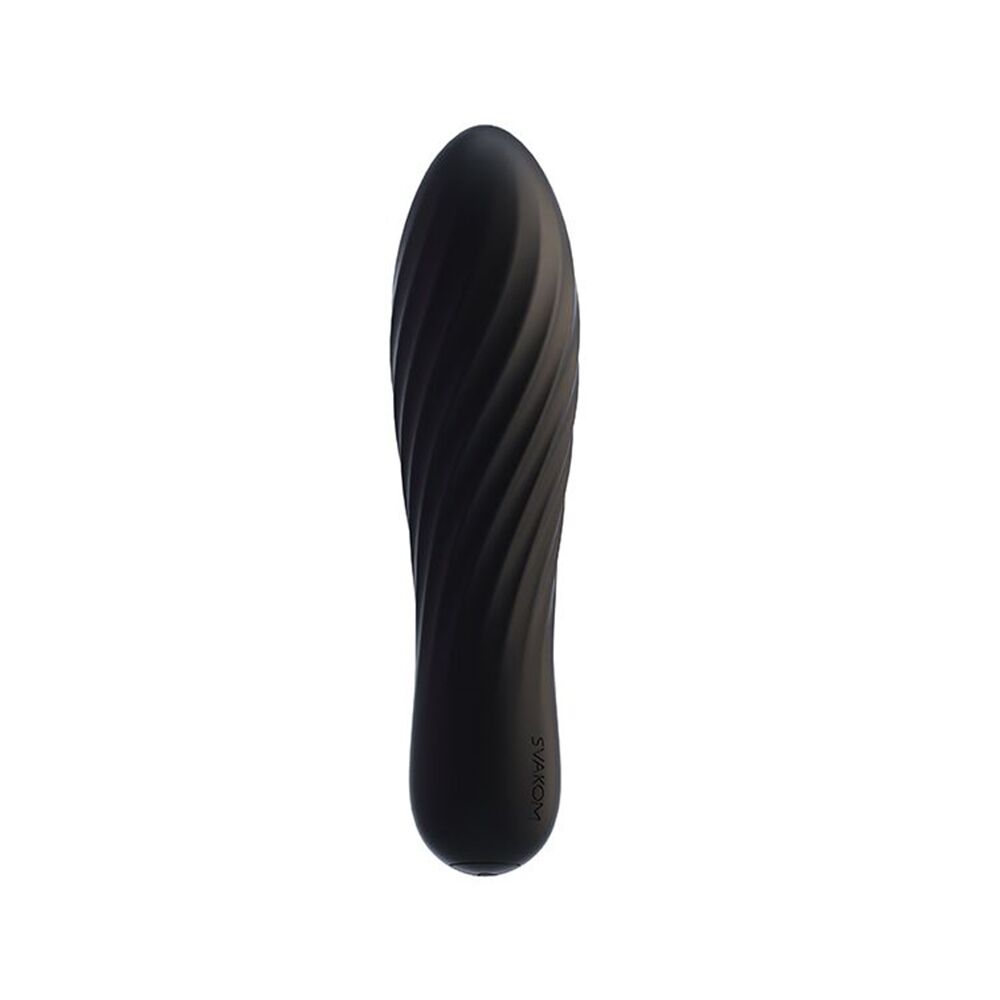 Клиторальный вибратор - Мощный мини-вибратор Svakom Tulip Black