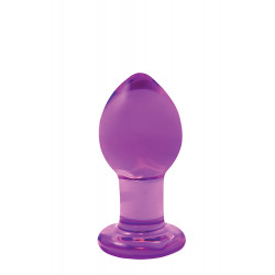 Стеклянная пробка NS Novelties CRYSTAL MEDIUM PURPLE