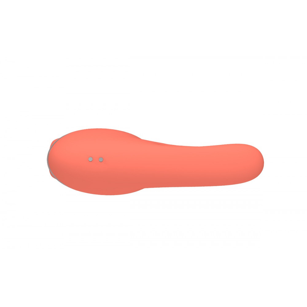 Разное - Стимулятор для клитора Chisa Kissen Bloom с вибрацией и всасыванием, оранжевый 4