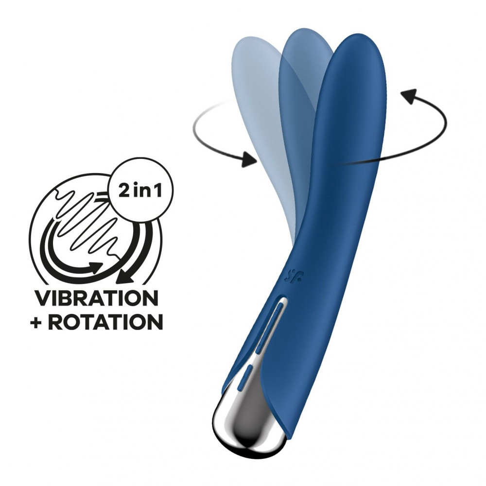 Вибратор - Вибратор Satisfyer Spinning Vibe 1 Blue