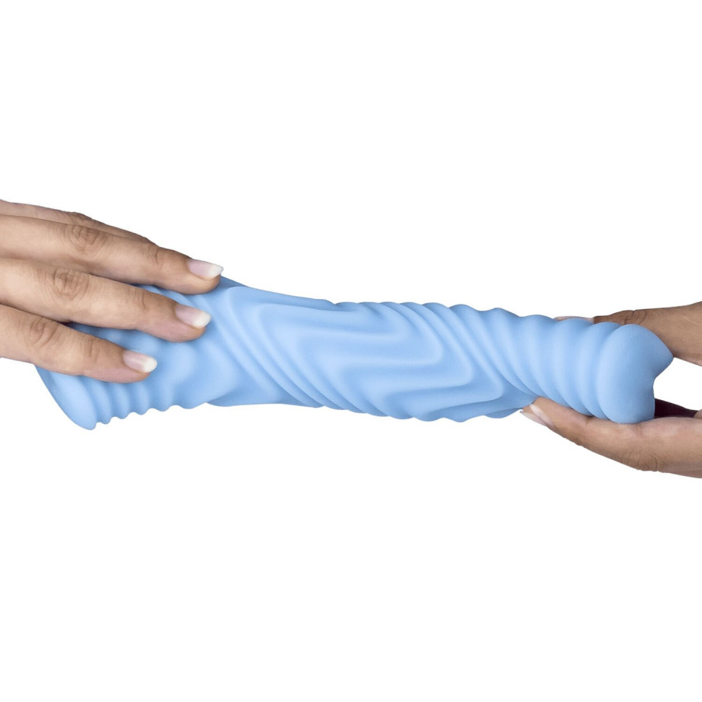 Мастурбаторы без вибрации - Мастурбатор Wooomy Saucy Abstract Masturbator, сквозной, двусторонний 1