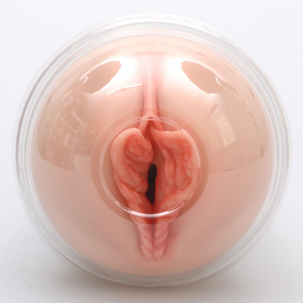 Мастурбатори без вібрації - Мастурбатор-вагіна Naked Factory Cup Sleeve V–4, наскрізний 6