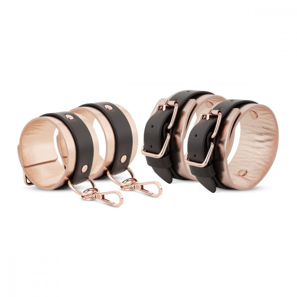  - Фіксатор рук і ніг для ліжка Rosy Gold - Under-Mattress Restraint Set 4