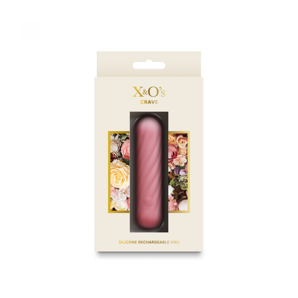 Вибропули и мини-вибраторы - Минивибратор NS Novelties X&O's - Crave - Light Pink 2
