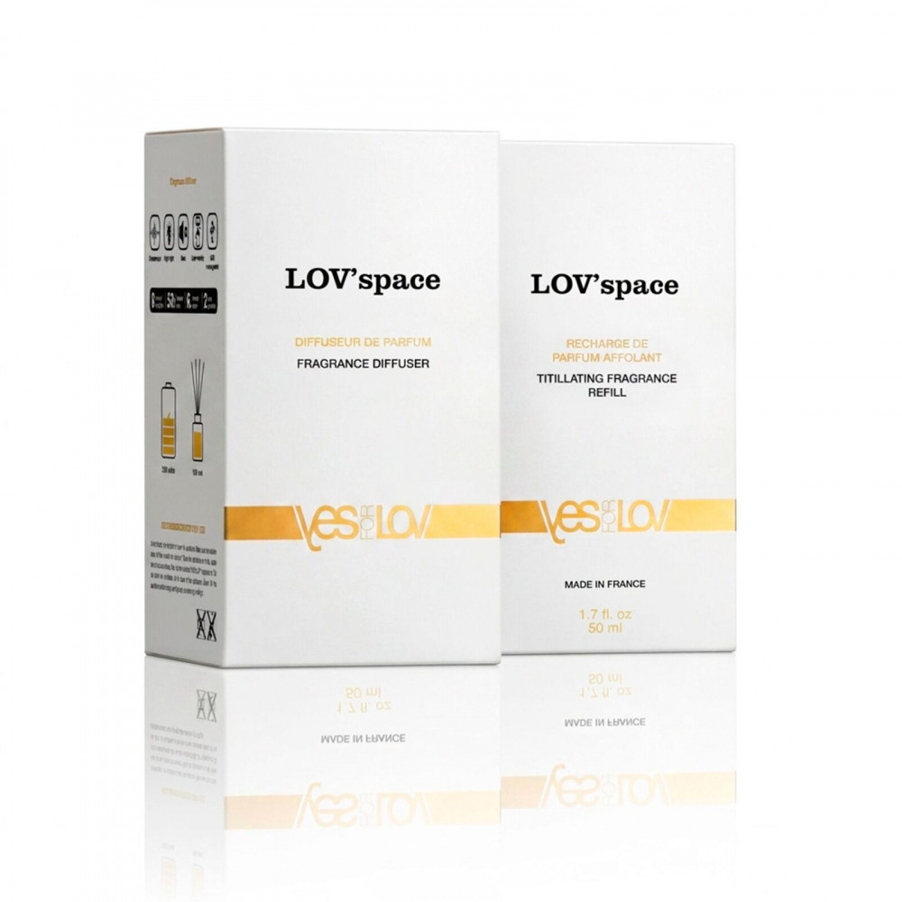 Разное - Ароматический диффузор YESforLOV LOV'space + рефіл Titillating Fragrance Refill 1