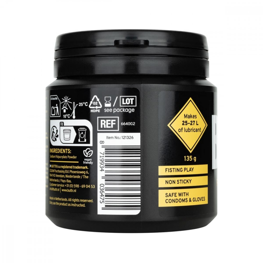 Анальные смазки - Смазка для фистинга порошковая BUTTR Powdered Lubricant 2