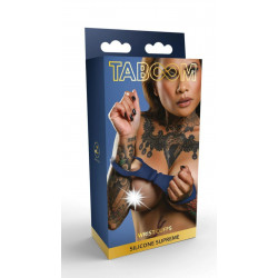 Силіконові наручники на зап'ястя Taboom Silicone Supreme, синій