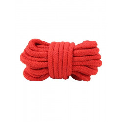 Верёвка для бондажа Star Night красная, One Size