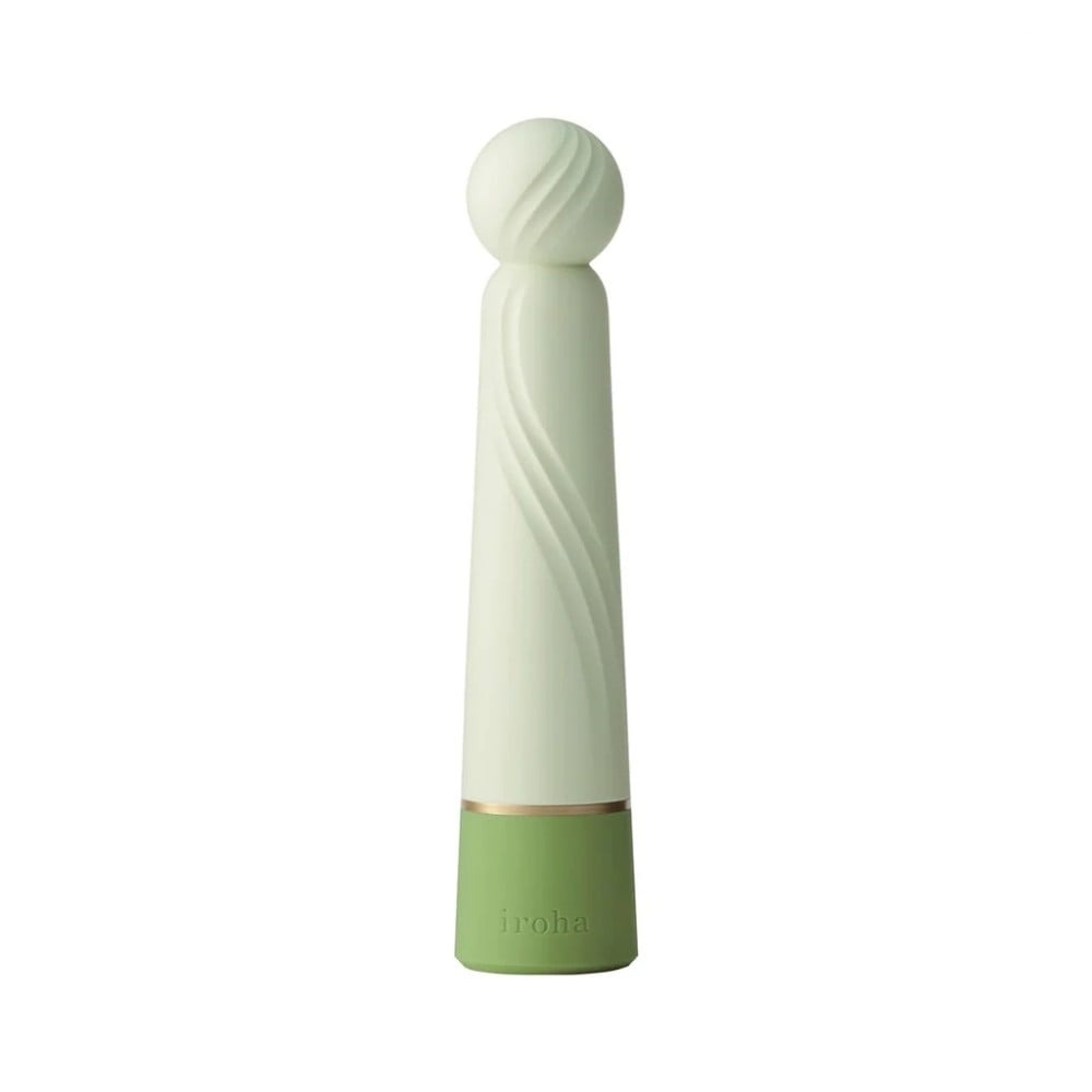 Секс игрушки - Вибратор для точки G Iroha Rin+ Tenga, медицинский силикон, салатовый