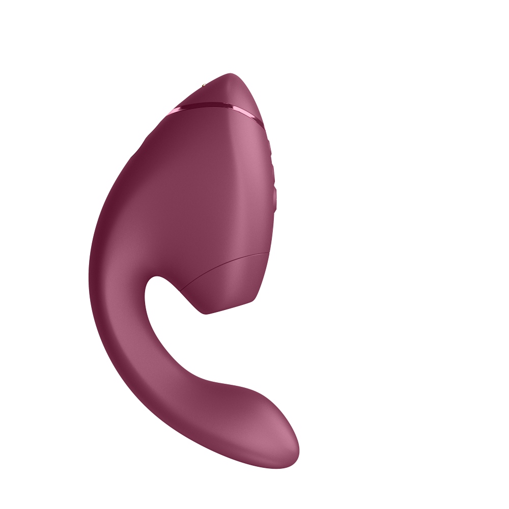 Вакуумний вібратор - Вібратор-стимулятор вакуумний Womanizer Next Duo Dusky Pink для точки G, рожевий 15