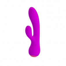 Вібратор Pretty Love Zachary з кліторальним стимулятором, рожевий