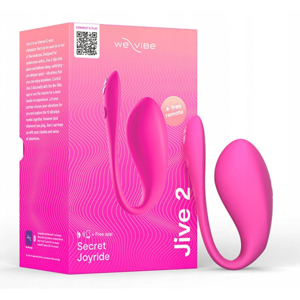  - Виброяйцо с функцией управления телефоном Jive 2 by We-Vibe Electric Pink