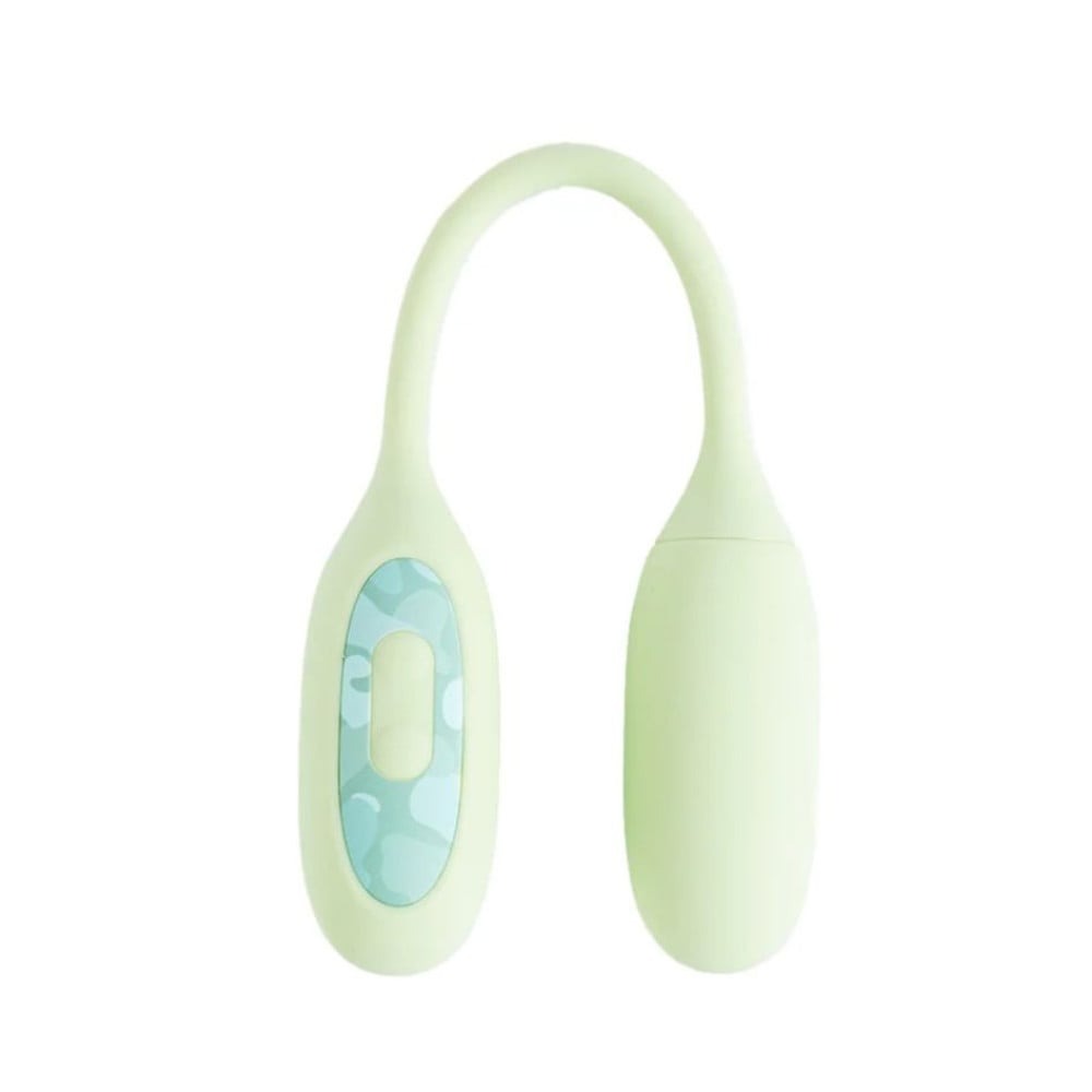 Різне - Віброяйце та вакуумний стимулятор для клітора 2в1 BeYourLover Magic Suitcase в зарядному кейсі, зелений 17