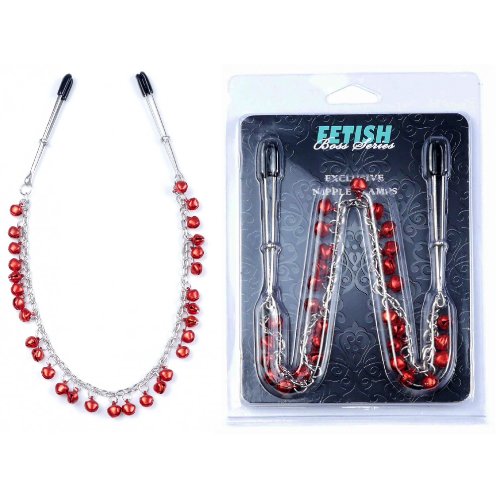 Різне - Затискачі для сосків Fetish Boss Series - №5 Exclusive Nipple Clamps, BS6100013