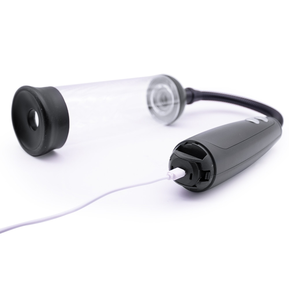 Помпы - Автоматическая вакуумная помпа с зарядкой от USB CANWIN Penis Pump - P403AU 4